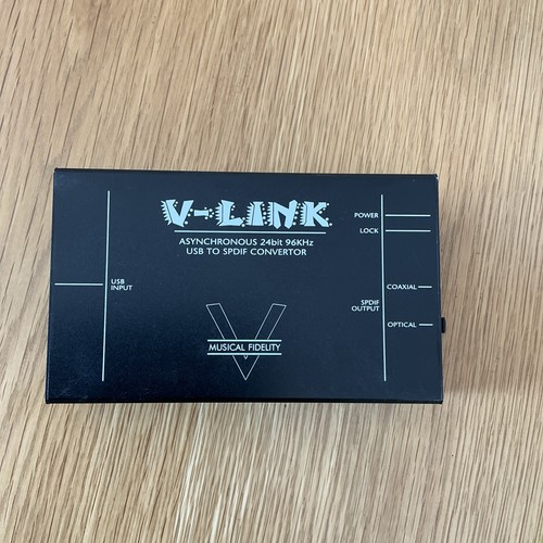 Musical fidelity link - fidelity, v-link