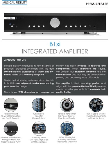 Musical fidelity b1xi 2025 - musical,